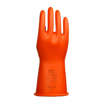 DECO Class 00 Insulated Electrical Gloves – 500V