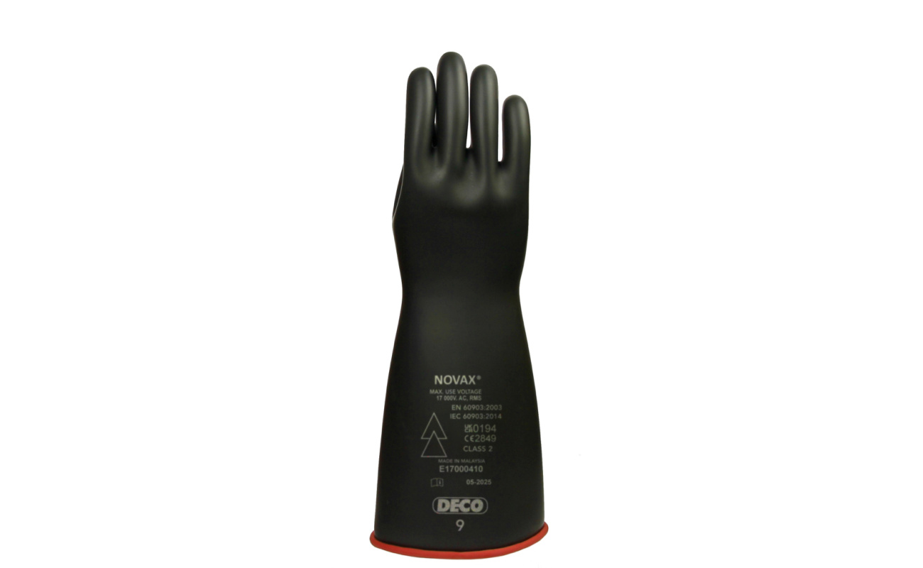 DECO Class 2 Insulated Electrical Gloves – 17000V