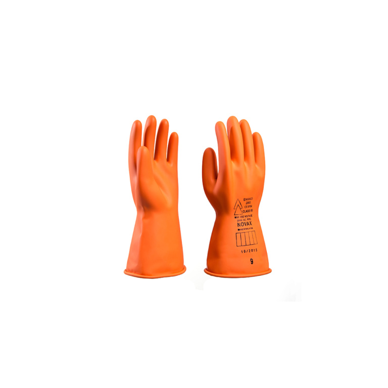 Class 00 insulating electrical gloves