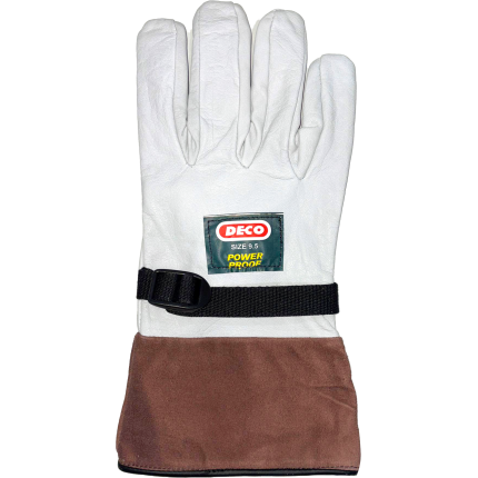 DECO LV Leather Outer Gloves