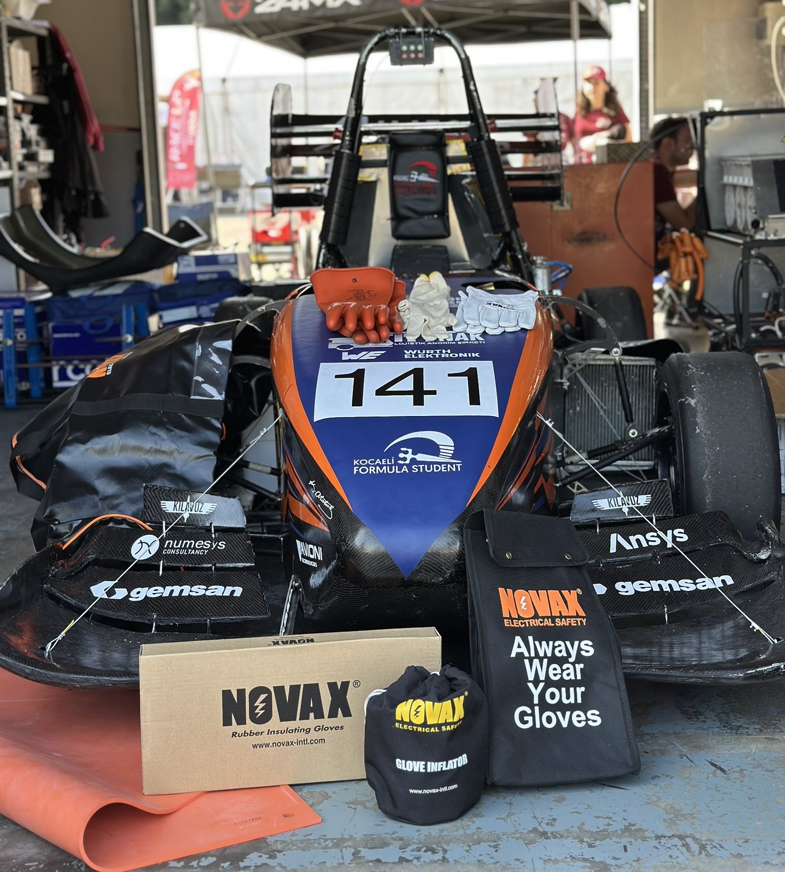 Novax Proudly Sponsors Kocaeli University’s KOU Racing at Formula SAE Italy (Sept 10–14, 2025)